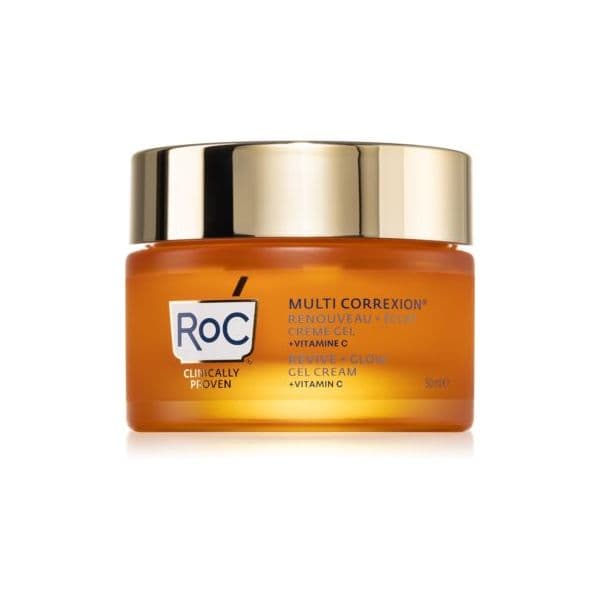 RoC Multi Correxion Revive + Glow Creme Gel para Pele Radiante 50ml