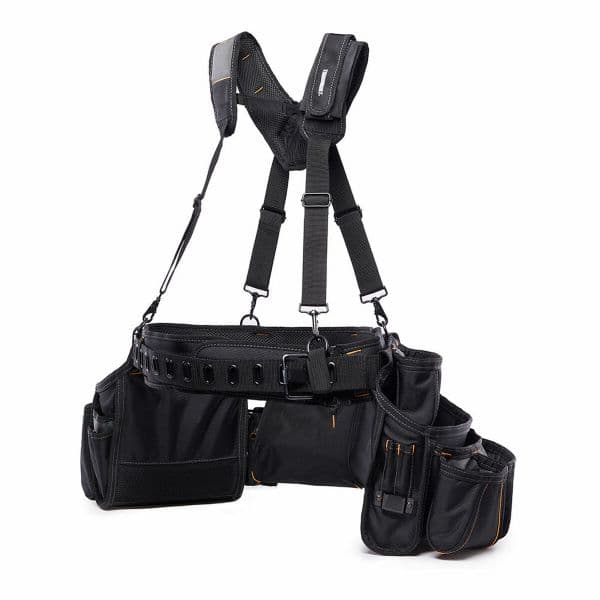 Toughbuilt 79937 Formwork Belt And Braces Set Preto