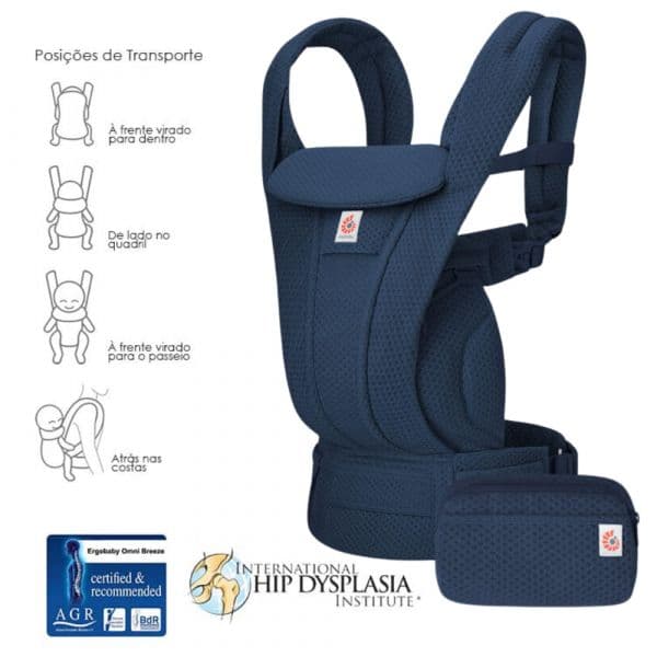 Ergobaby Omni Deluxe Softflex Mesh Midnight Blue