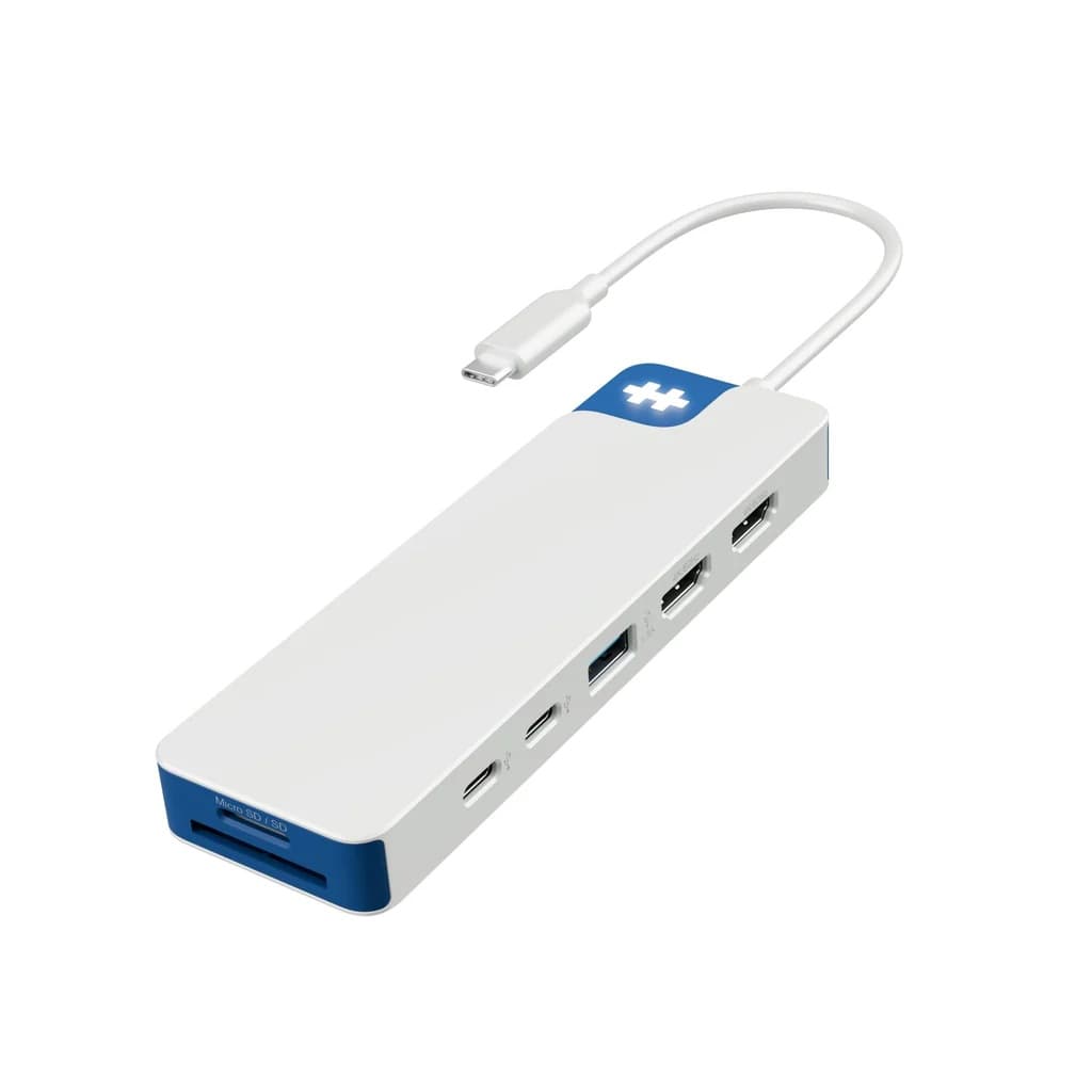 Hyper HyperDrive Flex 9 Port Dual 4K HDMI USB-C Hub Azul