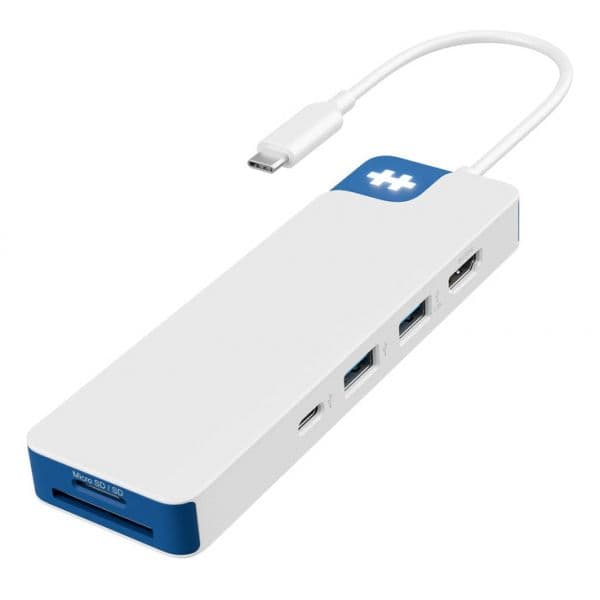 Targus HyperDrive Flex Hub USB-C 8 Portas Azul Vibrante