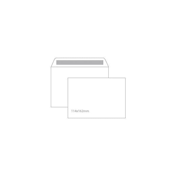 Envelopes 114x162mm 500 Un. Branco - 16128219