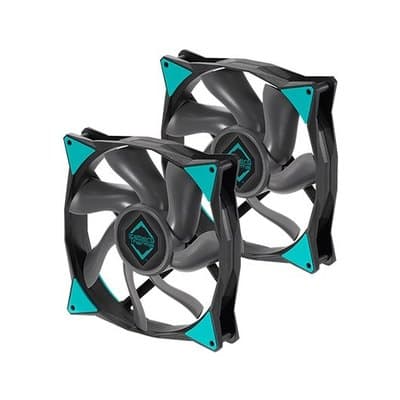 ICEBERG THERMAL IceGALE ARGB - 140mm ARGB Black (2er Pack)*