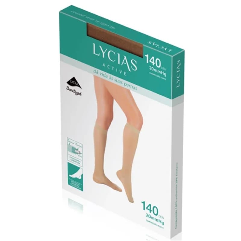 Lycias Active Collants de Compressão 140Den T2 Nude