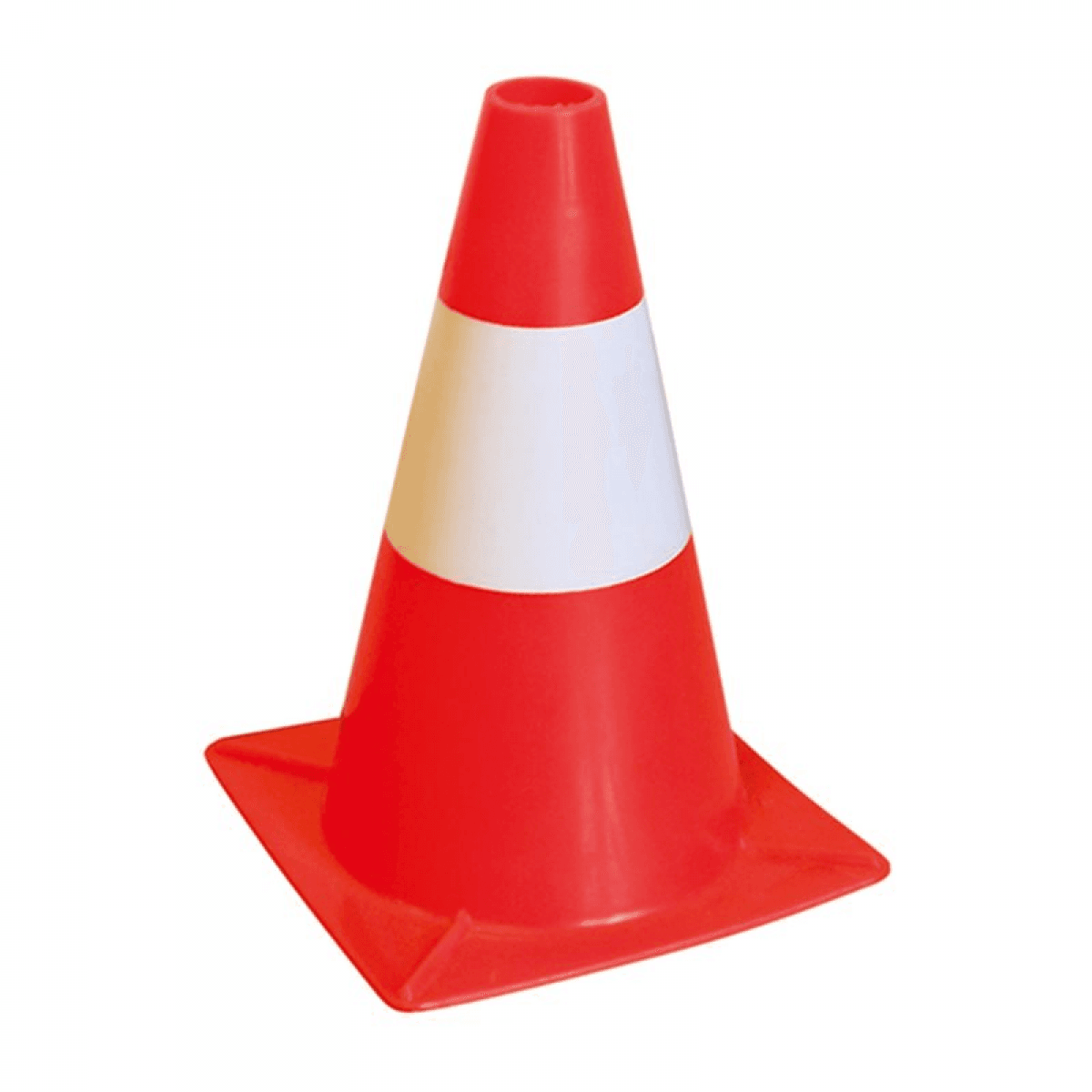 Cone Sinalizaçao Pé Branco/vermelho 30cm - 1630140001
