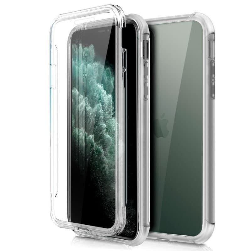 Capa Dupla 360 iPhone 11 Pro Max Transparente