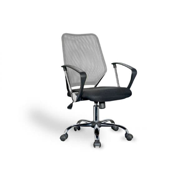 JOM Cadeira de Escritório SP-6150 Preto / Cinza - 1906150
