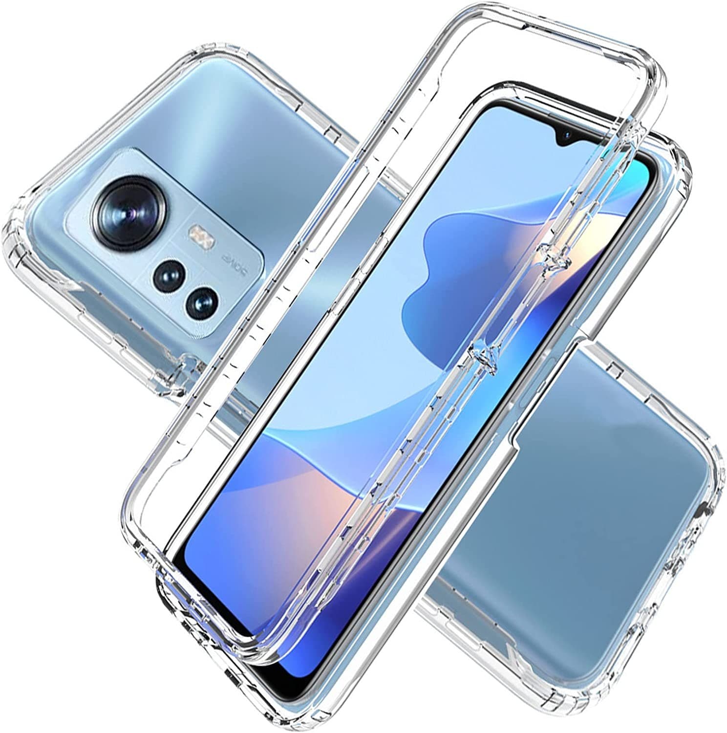 Capa Dupla 360 Xiaomi Mi 12 Pro Transparente