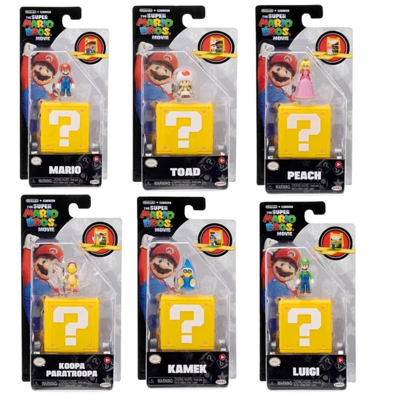 Figura Jakks Pacific - Super Mario Bros. The Movie (Sortido)