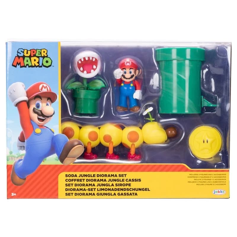 Figura Diorama - Soda Jungle Super Mario Bros