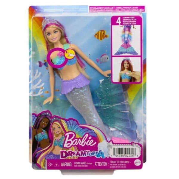 Mattel Barbie Sereia com Luzes