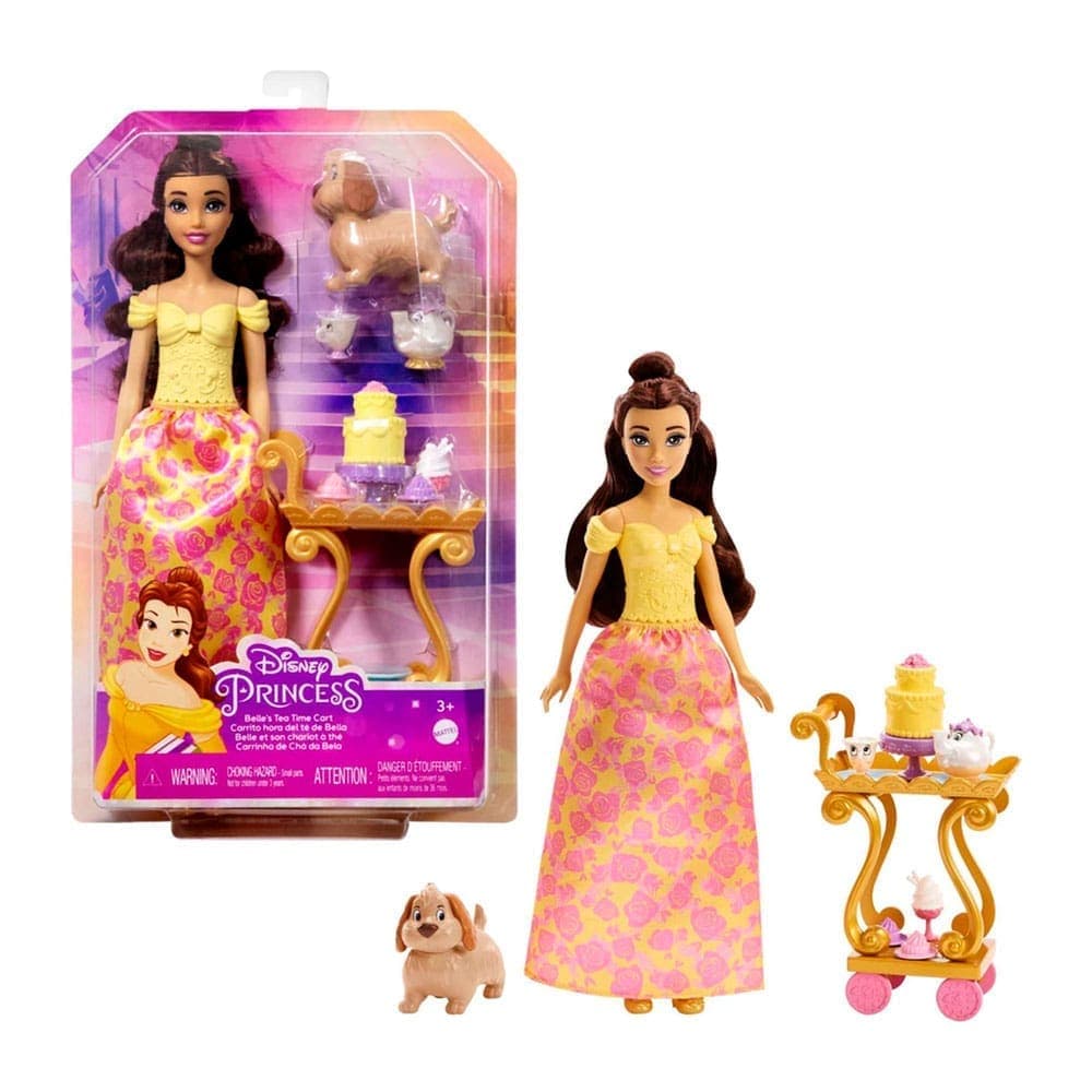 Disney Princesas - Festa de Chá da Bela 3+