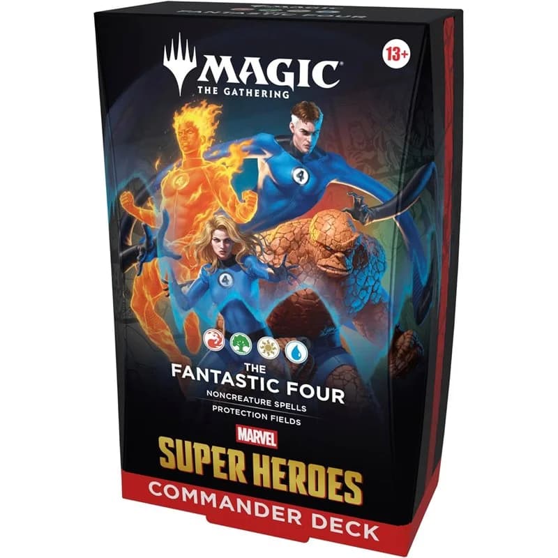 Wizards of the Coast Magic: The Gathering Marvel Super Heroes The Fantastic Four Commander Deck