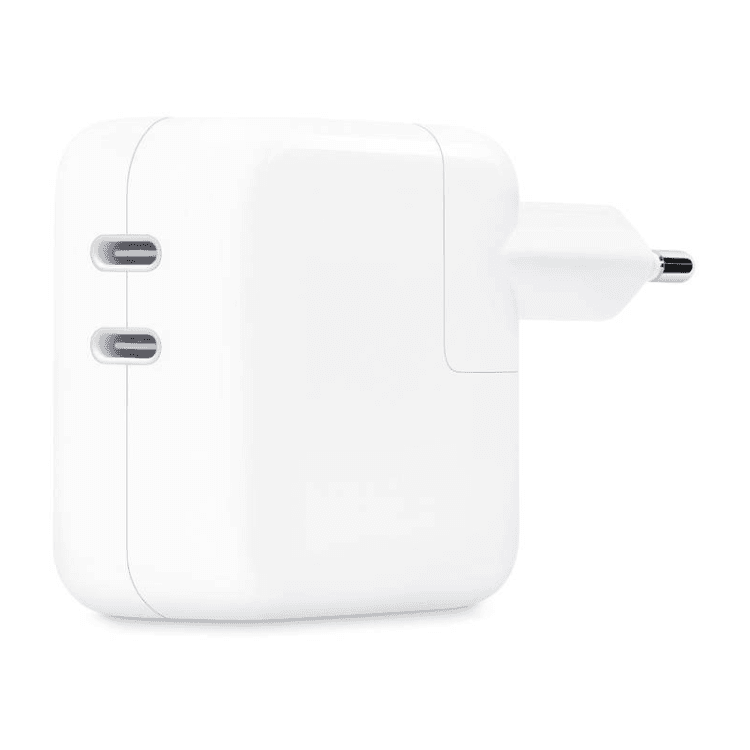 Carregador Apple 35W Dual USB-C Branco