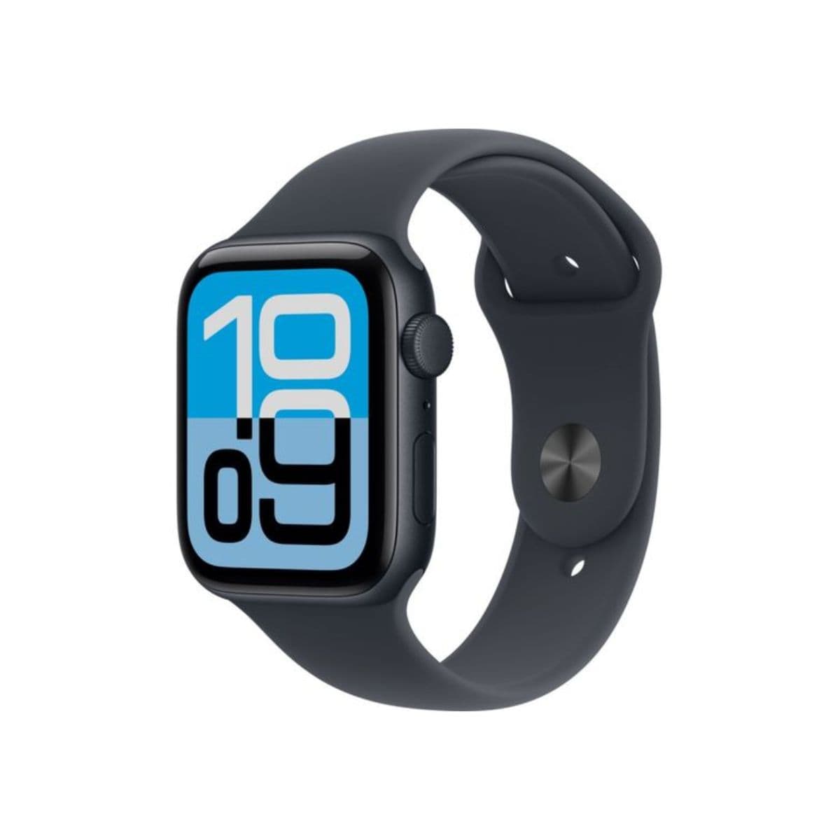 APPLE Watch SE 3 GPS 44 mm Midnight Aluminium Case with Midnight Sport Band, M/L - Ligatu