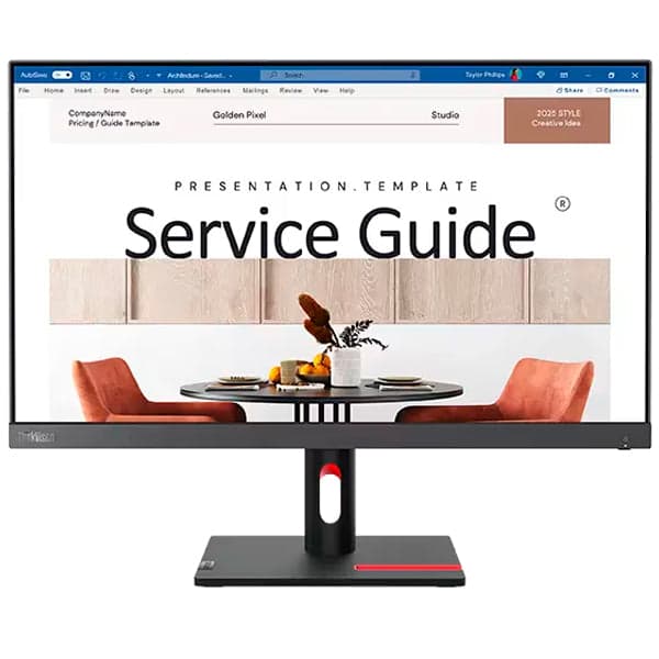 Monitor LENOVO ThinkVision S24i-30 24" FHD 6ms HDMI VGA
