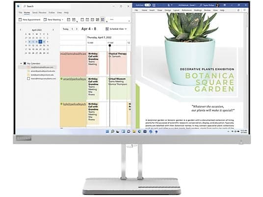 Monitor Lenovo 23.8" L24e-40 VA FHD 16:9 100Hz FreeSync (4ms) - 67AAKAC3EU