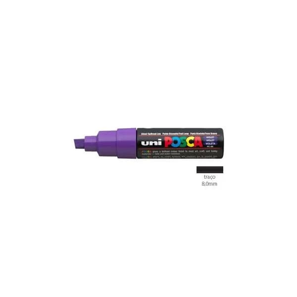 Uni Marcador Posca PC-8K Violeta