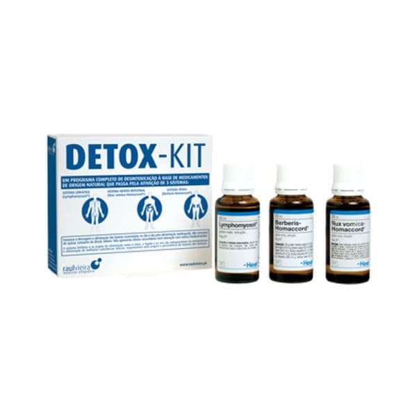 Heel Detox-Kit - Lymphomyosot + Nux vomica + Berberisde 3x30ml