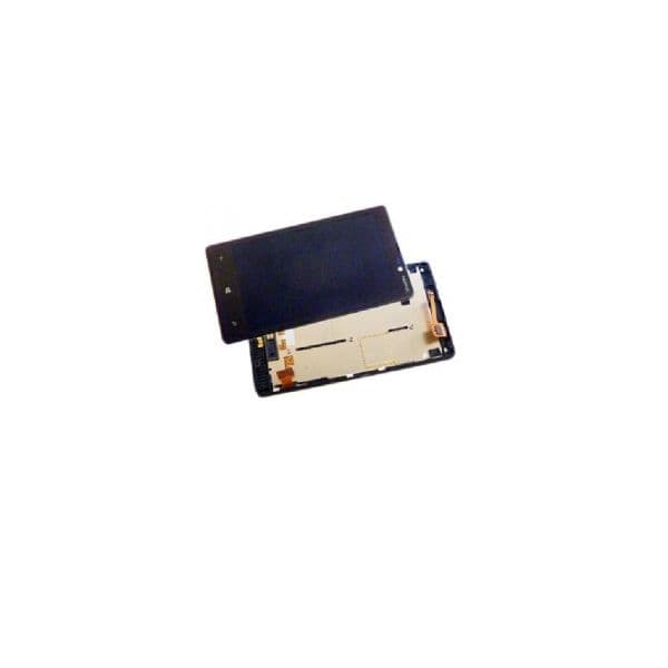 Display LCD + Touch Black + Frame Nokia Lumia 820