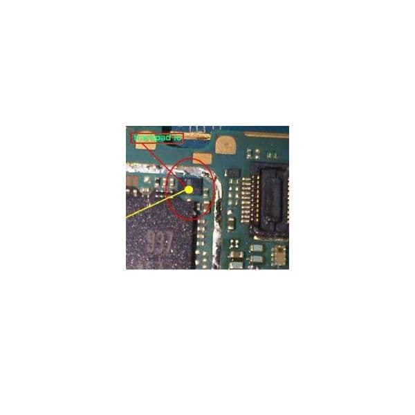 IC Trackpad Blackberry 9700