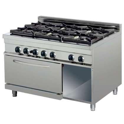 Fogão a gás com forno