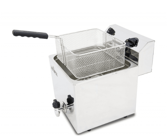 Fritadeira Eléctrica monofásica 10L c/torneira