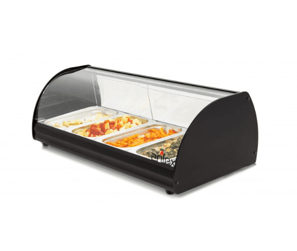 Vitrine Aquecida 4 cubas GN1/3 S/luz