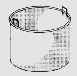 Cesta 100 Litros1 Compartimento Para Colar La Pasta