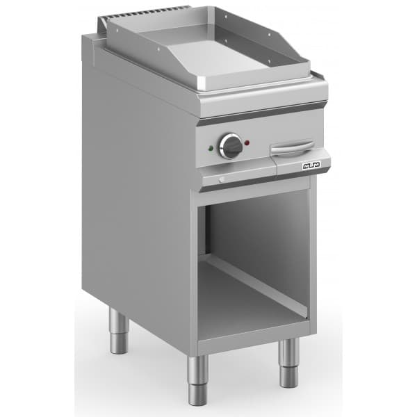 Frytop eléctrica de 40 cm com armário