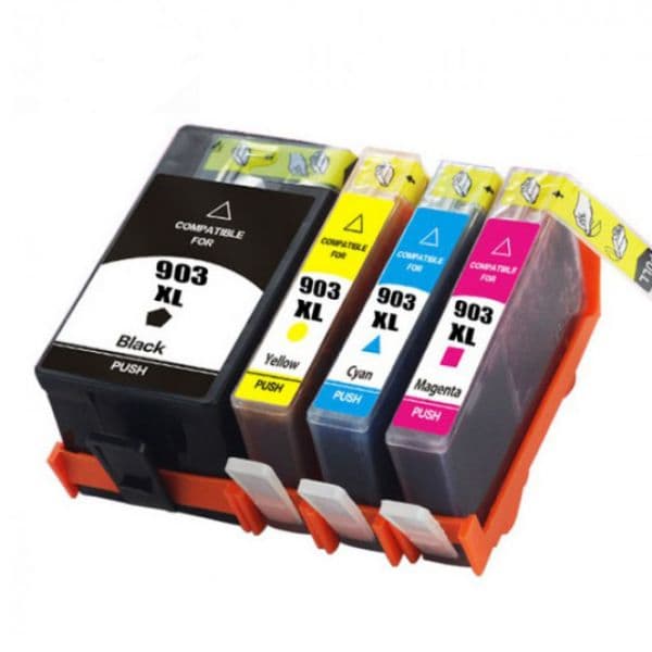 Pack 4 Tinteiros Compativel HP 903XL