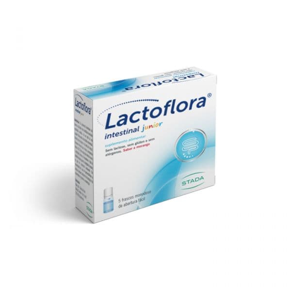 Lactoflora Intestinal Junior Solução 7ml 5 Monodoses