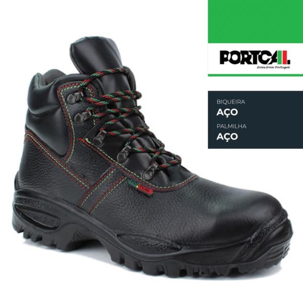 Portcal Bota Guarda com Segurança em Metal - Nº44 - 3133