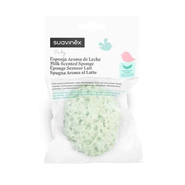 Suavinex Esponja Banho Aroma Leite Verde