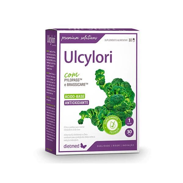 Dietmed Ulcylori com Brassicare 30 Cápsulas