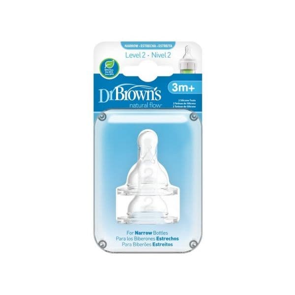 Dr. Brown's Tetina Natural Flow Nivel 2 Standard