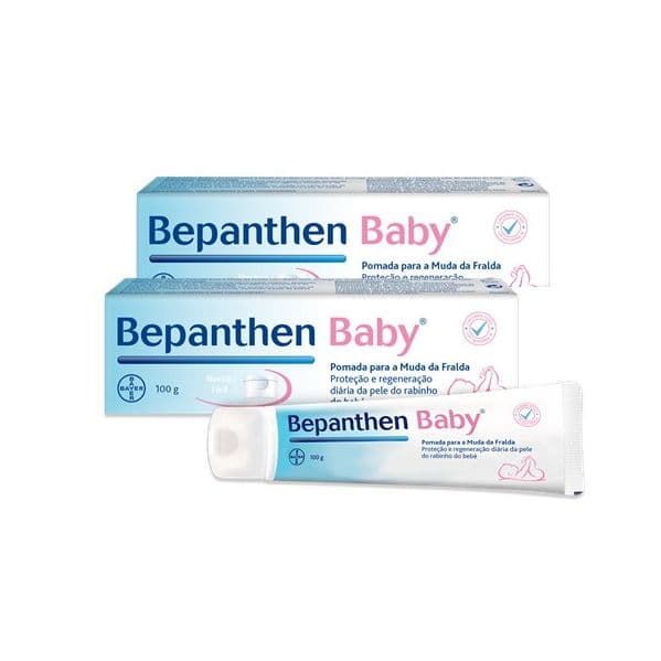 Bepanthene Baby Pomada Muda Fralda 2x100g
