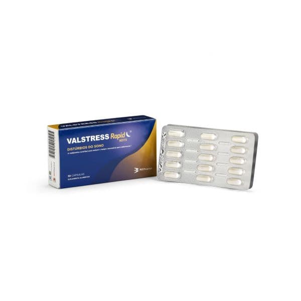 Mypharma Valstress Rapid Noite 30 Cápsulas