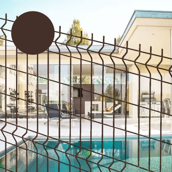 Hagro'Fence Painel Plastificado Ha Castanho 1,20MTx2,50MT 6504 - 25012058017