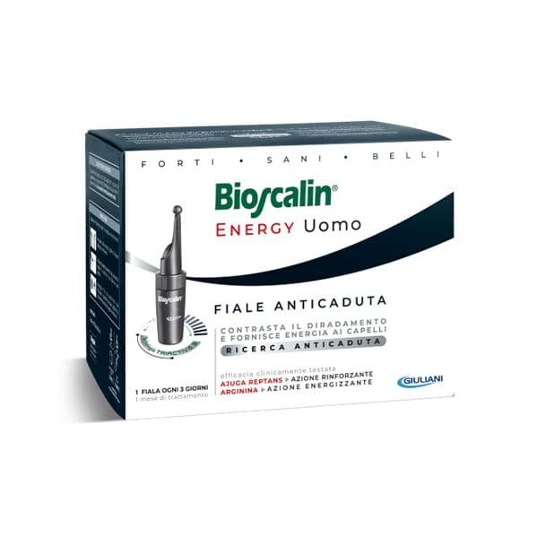 Bioscalin Energy Homem Antiqueda 10x3,5ml Ampolas