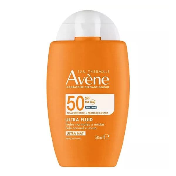 Protetor Solar Avène Ultra-Mat Fluído SPF50+ 50ml