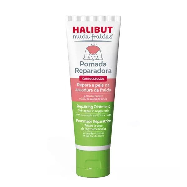 Halibut Muda Fraldas Pomada Reparadora 50g