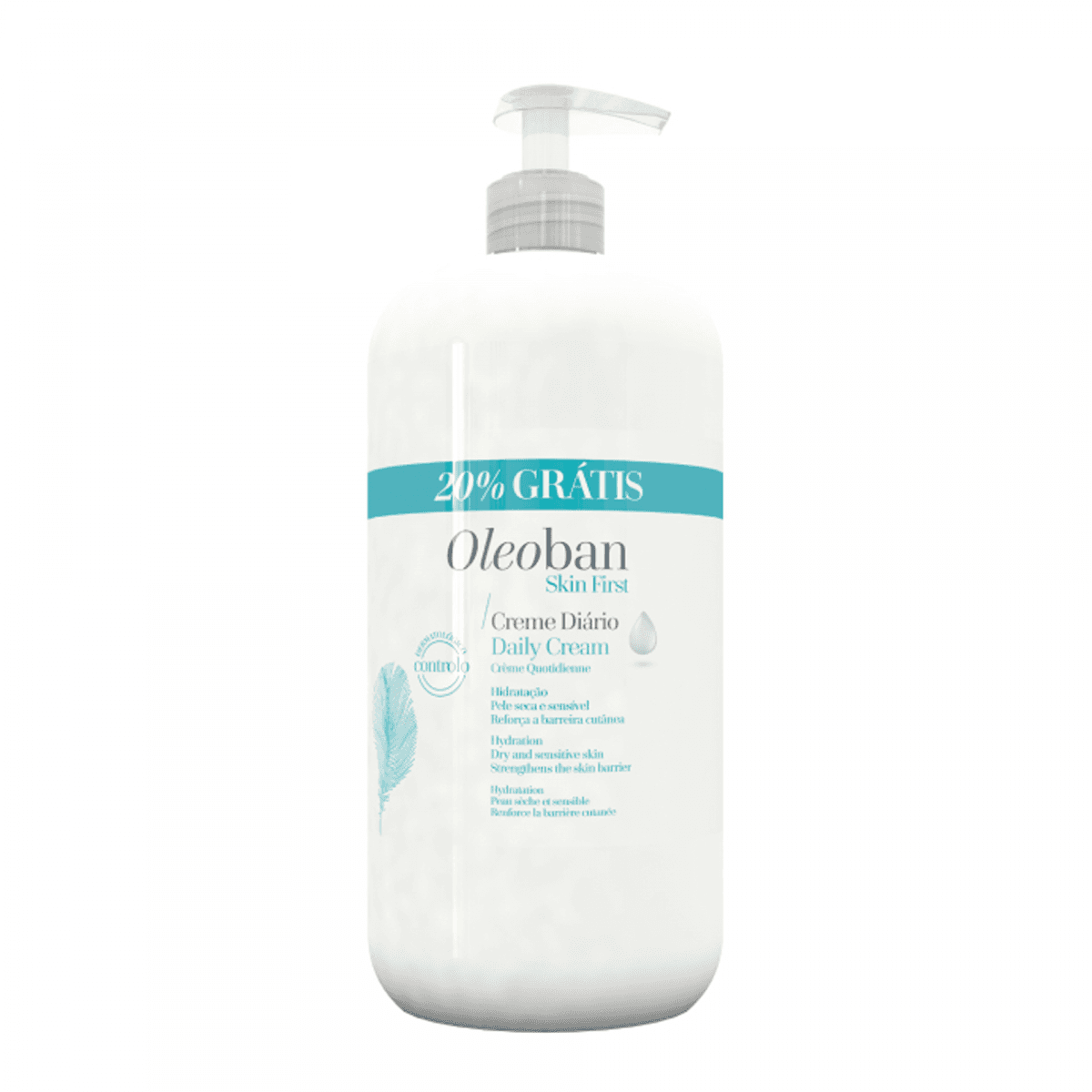 Oleoban Creme Diário Hidratante 1Kg (20%Grátis)