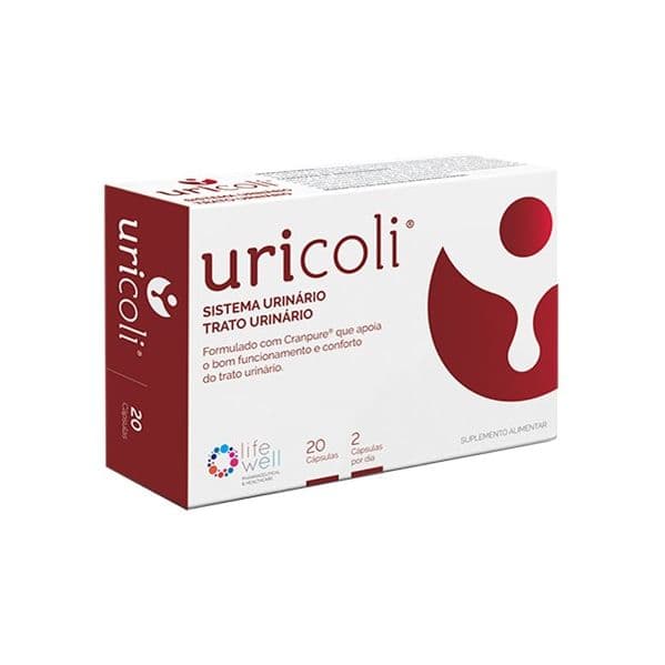 LifeWell Uricoli 20 Cápsulas