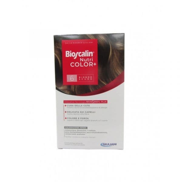 Bioscalin Nutri Color+ Tom 6 Louro Escuro