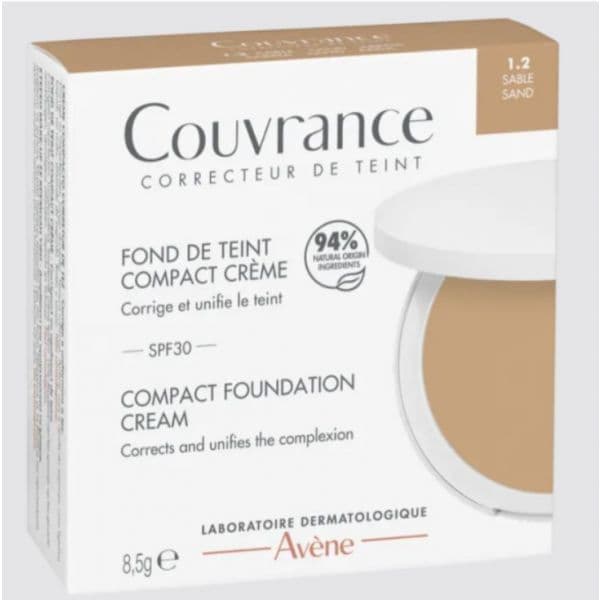 Àvene Couvrance Pó Compacto em Creme 1.2 8.5g