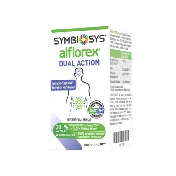 Symbiosys Alflorex Dual Action 30 Cápsulas