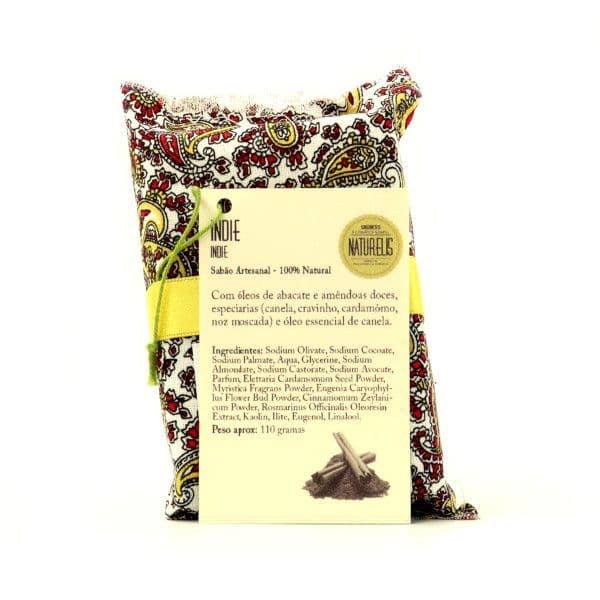 Naturelis Sabonete Artesanal 100% Natural Canela Esfoliante 110g