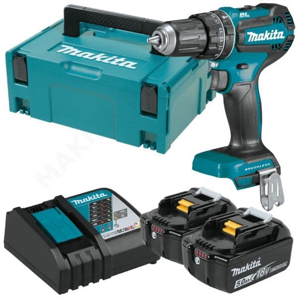 Makita Berbequim Aparafusador 18V 5,0Ah DHP485RTJ