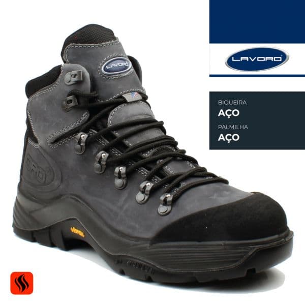 Lavoro Bota Segurança Cascades Cinzento Nº41